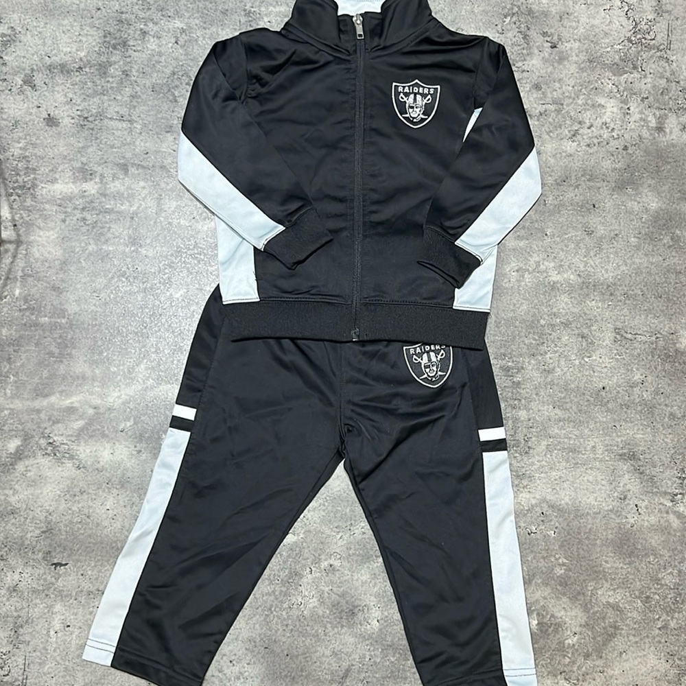 Raiders toddler tracksuit